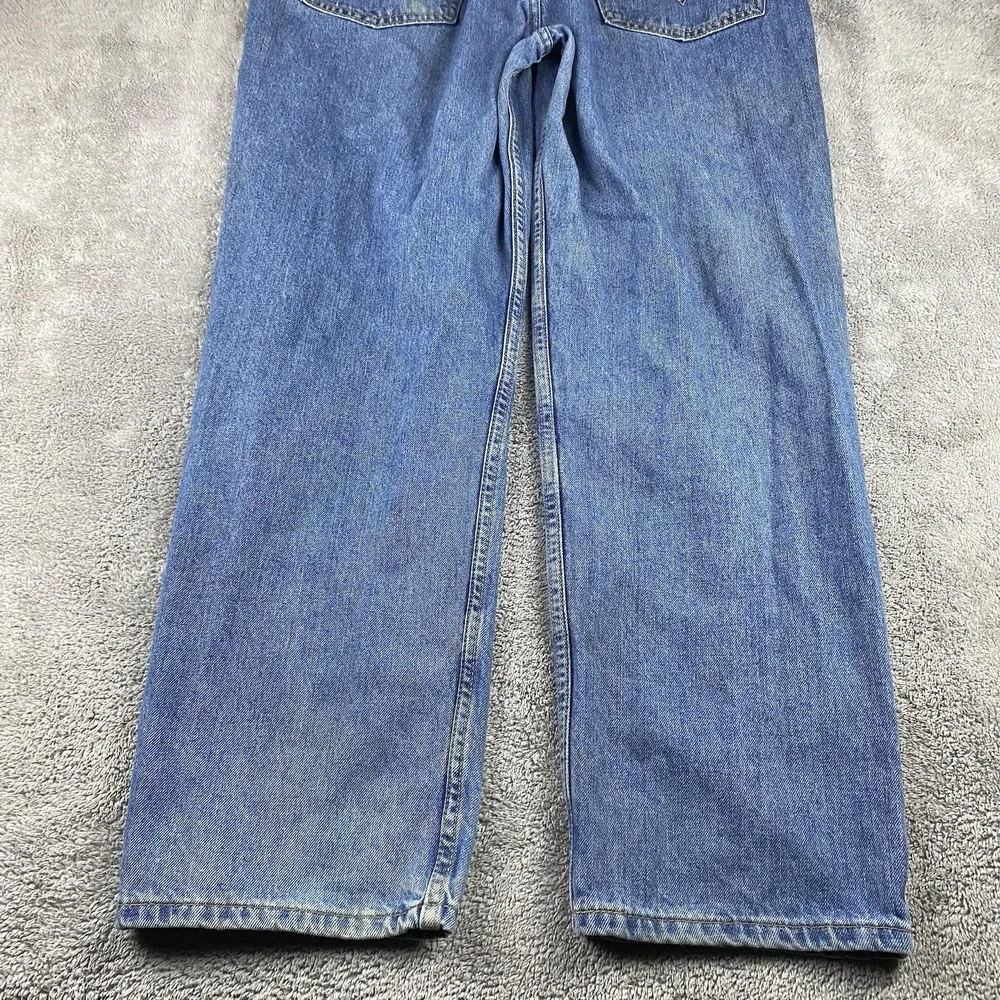 Levis 550‎ Relaxed Fit Jeans Mens 38x32 Blue Medium Wash Mid Rise Denim Cotton